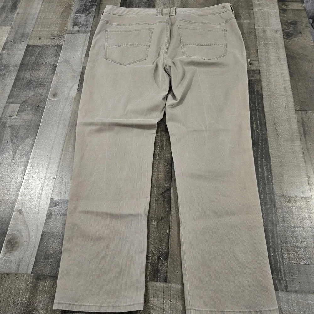 Tommy Bahama Boracay Khaki Tan Textured 5-Pocket Chino Stretch Pants Mens 38x30